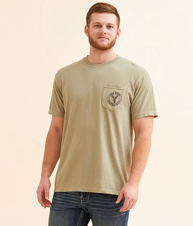 Old Row Deer Circle T-Shirt FULL_LEFT_SIDE