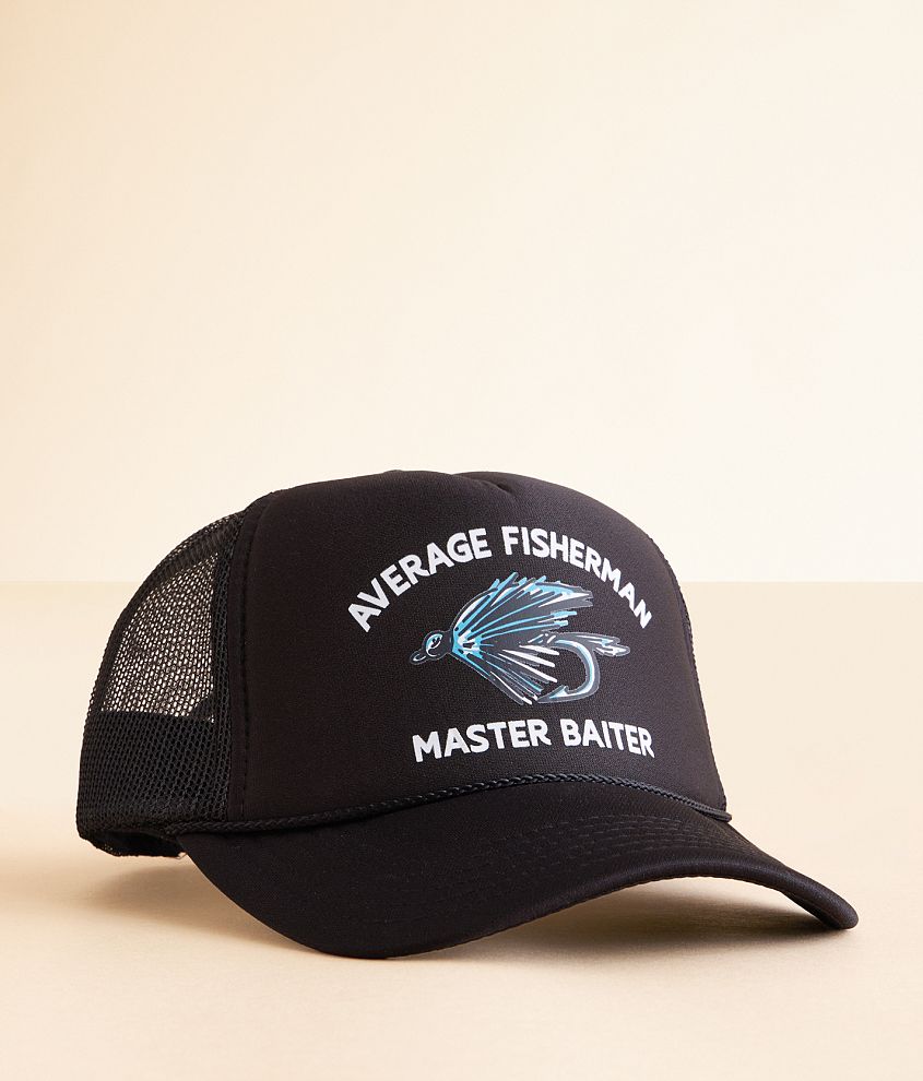 Old Row Average Fisherman Trucker Hat front view