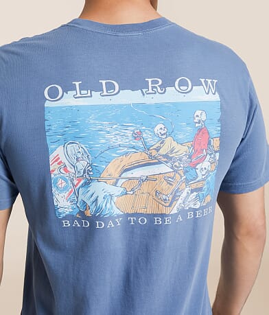 Old Row Bad Day To Be A Beer Big Catch T-Shirt BACK