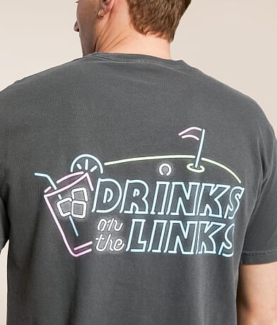 Old Row Drinks On The Links T-Shirt BACK