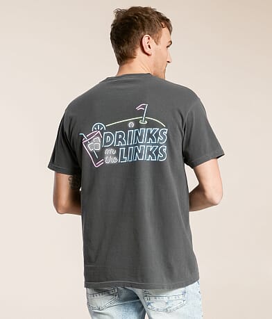 Old Row Drinks On The Links T-Shirt front view