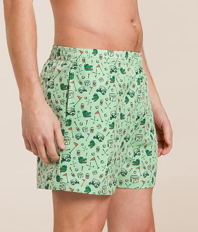 Old Row Gator Golf Stretch Swim Trunks full left side view