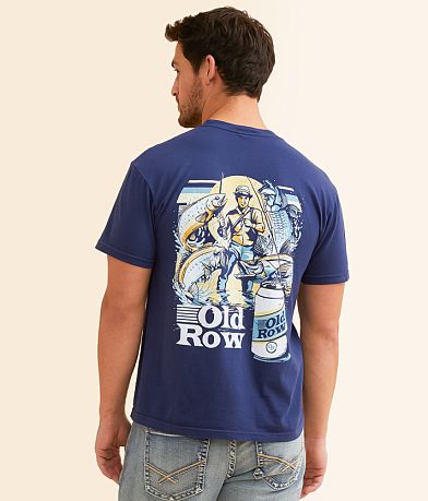 Old Row Vintage Fishing T-Shirt front view