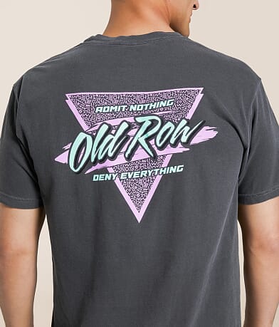 Old Row Retro Triangle T-Shirt BACK