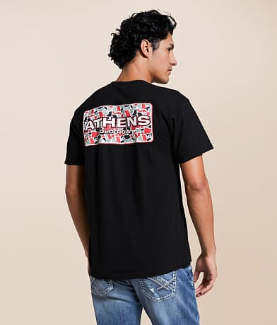 Old Row Athens Camo T-Shirt front view