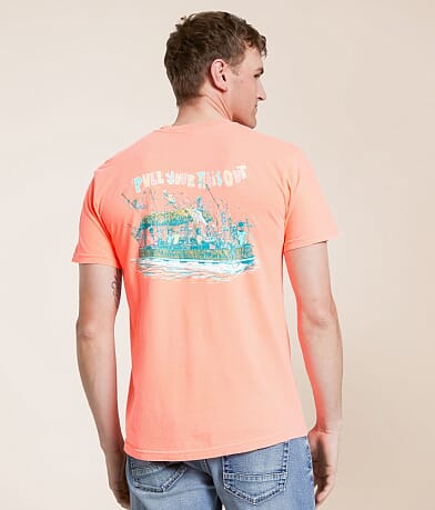 Old Row Pull Your Tikis Out T-Shirt front view