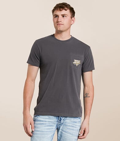 Old Row Camo Retro Triangle T-Shirt FULL_LEFT_SIDE
