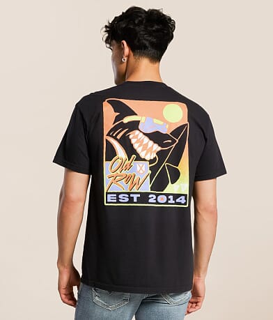 Old Row The Shark Surfer T-Shirt front view