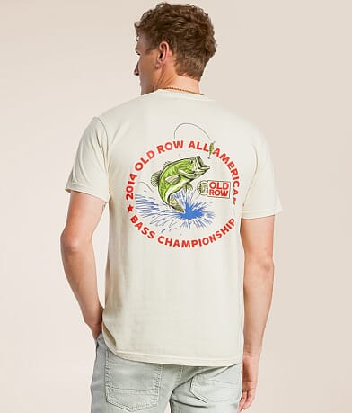 Old Row All American Bass T-Shirt front view