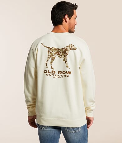 Old Row Camo Pointer Pullover front view