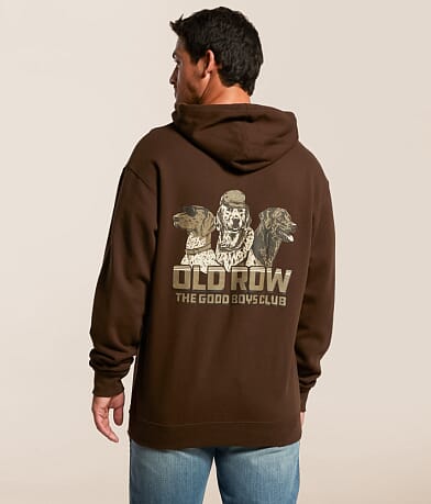 Old Row Good Boys Club Hooded Sweatshirt front view