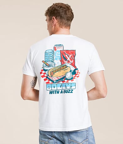 Old Row Bogeys With A Buzz T-Shirt front view