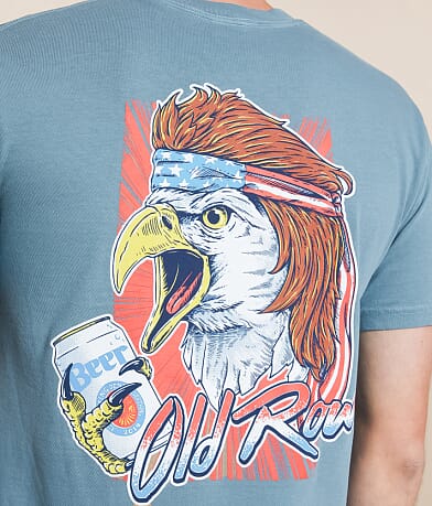 Old Row USA Beer Eagle T-Shirt back view