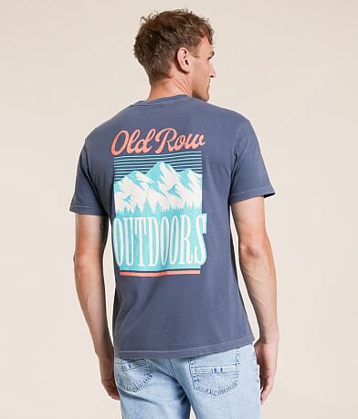Old Row Dry Mountain T-Shirt front view