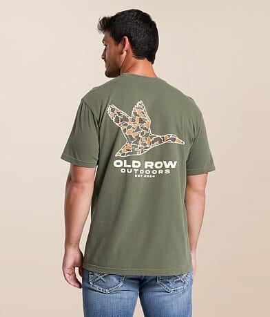 Old Row Flying Duck T-Shirt front view