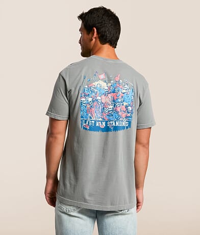 Old Row Last Man Standing T-Shirt front view