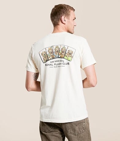 Old Row Royal Flush Dogs T-Shirt front view