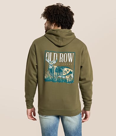 Old Row The Trophy Buck Hooded Sweatshirt front view
