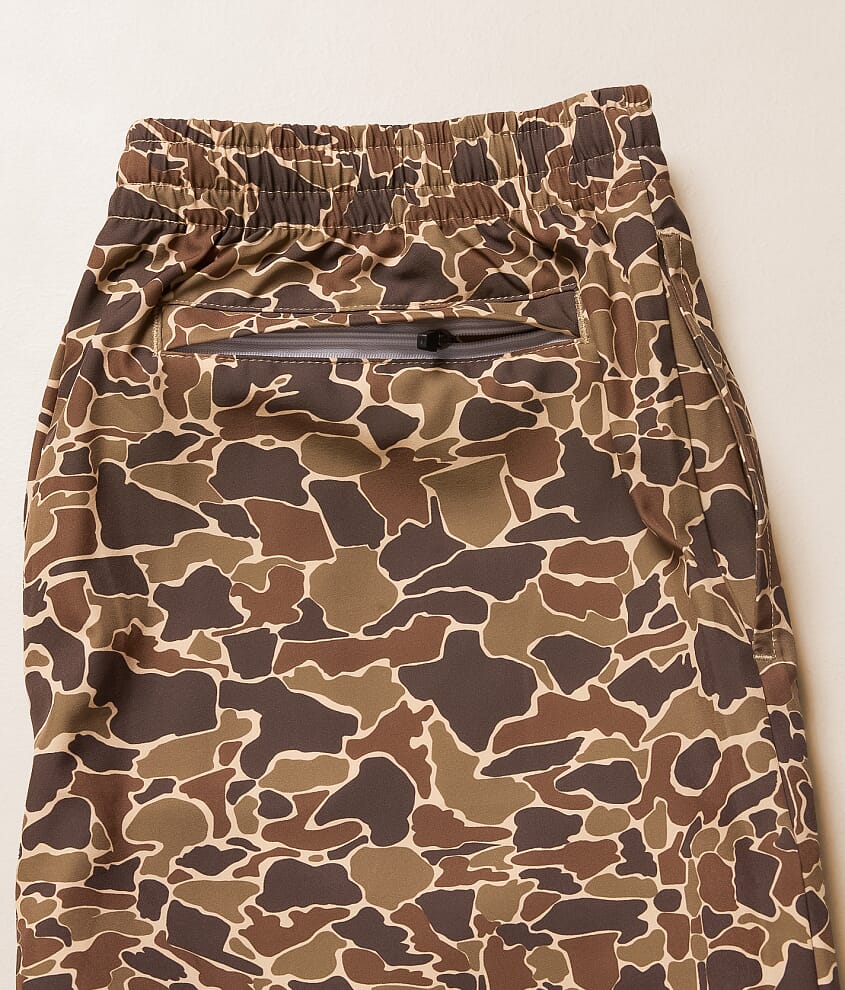 Camo Stretch Swim Trunks