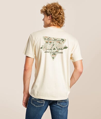 Old Row 80s Triangle T-Shirt front view