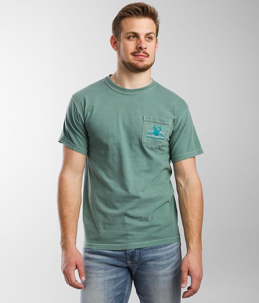 Old Row Outdoors Trophy Buck T-Shirt - Men's T-Shirts in Green | Buckle