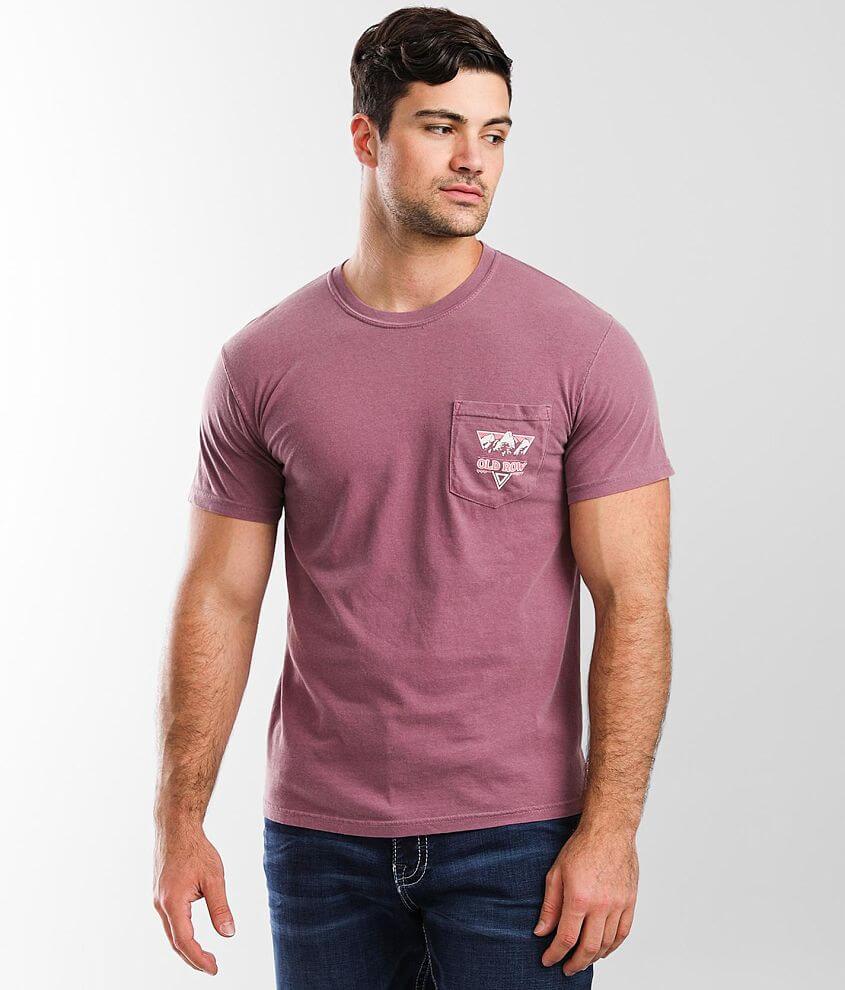 Old Row Mountain T-Shirt - Men's T-Shirts in Berry | Buckle