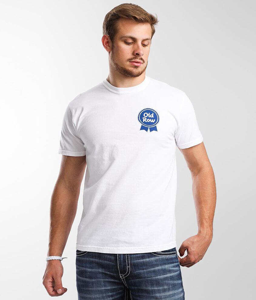 Old Row The Ribbon Beer T-Shirt - Men's T-Shirts in White | Buckle