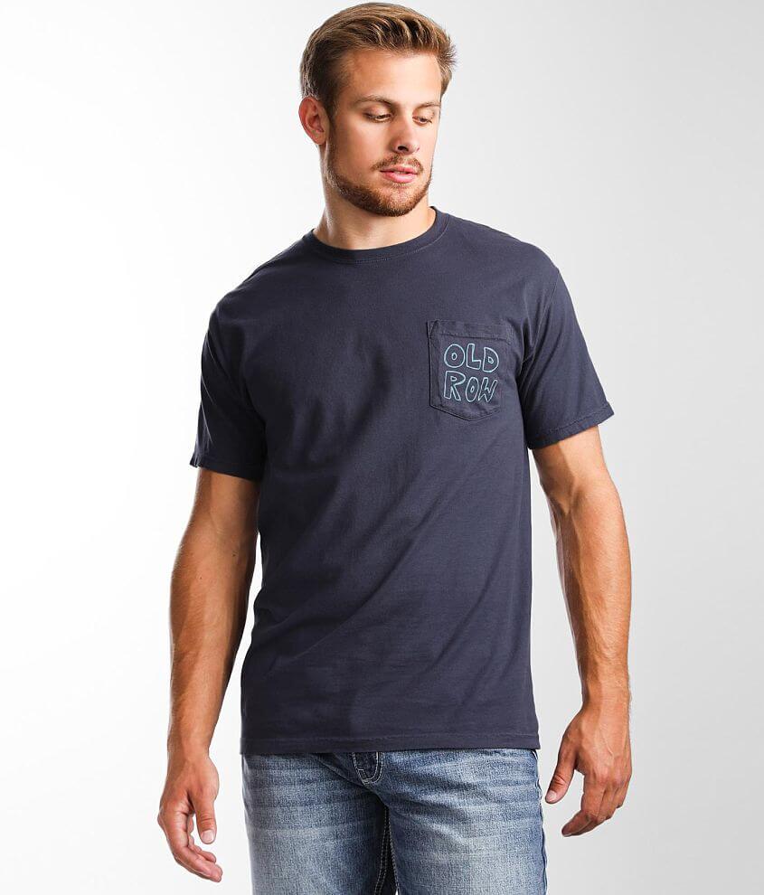 Old Row The Twelve T-Shirt - Men's T-Shirts in Navy | Buckle