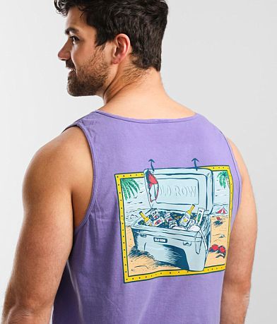 Old Row Beach Cooler Tank Top front view
