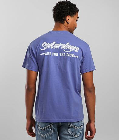 Old Row Saturdays Are For The Boys T-Shirt BACK