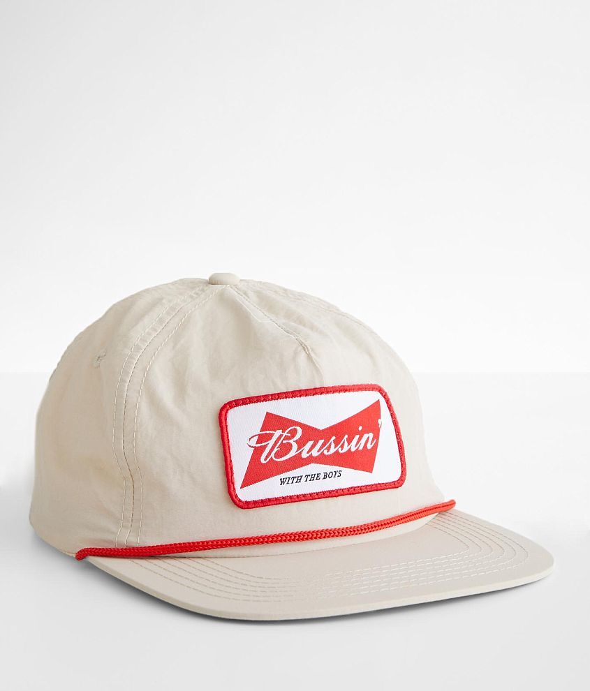 Barstool Sports® Bussin' Hat Men's Hats in Cream Buckle
