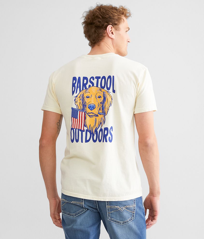 Barstool Sports® Outdoors TShirt Men's TShirts in Ivory Buckle