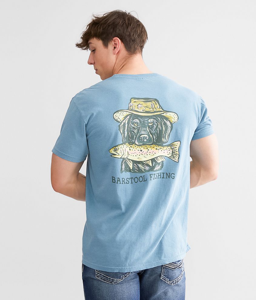 Barstool Sports® Fishing T-Shirt - Men's T-Shirts in Ice Blue
