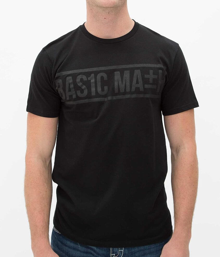 Basic Math Bar Logo T-Shirt front view