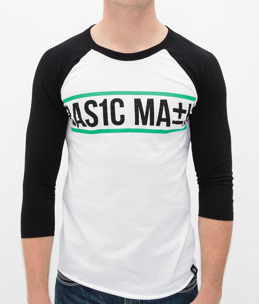 Basic Math Bar Logo T-Shirt front view