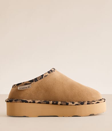 Bearpaw Martis Leather Slipper front view