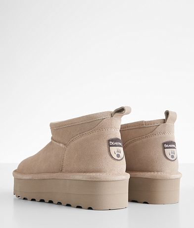 Bearpaw Retro Super Shorty Platform Leather Ankle Boot misc detail 2 view