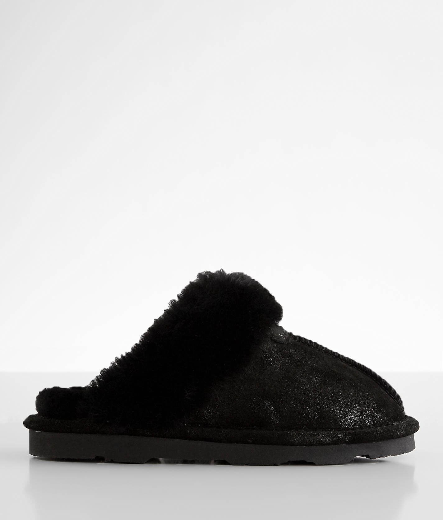 bearpaw loki slippers black