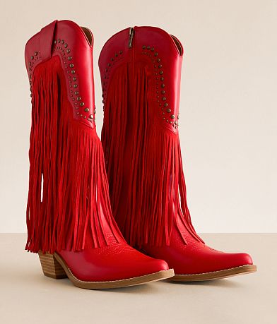 Beast Fashion Adela Fringe Western Boot MISC_DETAIL_1