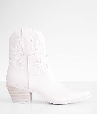 Beast Fashion Adela Western Ankle Boot front view