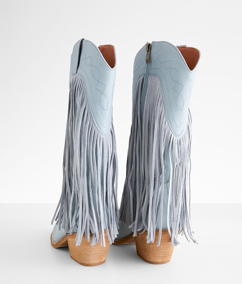 Adela Tall Fringe Western Boot