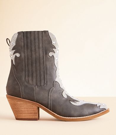 Beast Fashion Adella Sparkle Western Boot front view