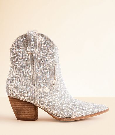 Beast Fashion Arisa Glitz Ankle Boot front view