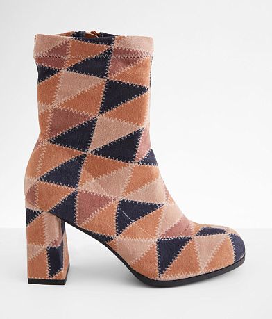 Beast Fashion Julianna Color Block Ankle Boot misc detail 1 view