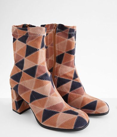 Beast Fashion Julianna Color Block Ankle Boot misc detail 2 view