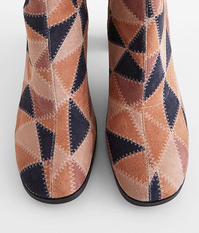 Beast Fashion Julianna Color Block Ankle Boot misc detail 4 view