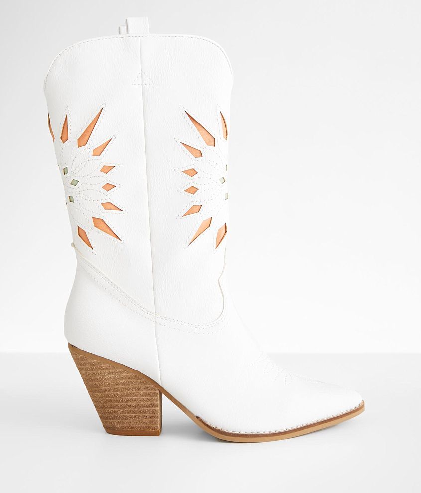 Womens fashion cowboy outlet boots white