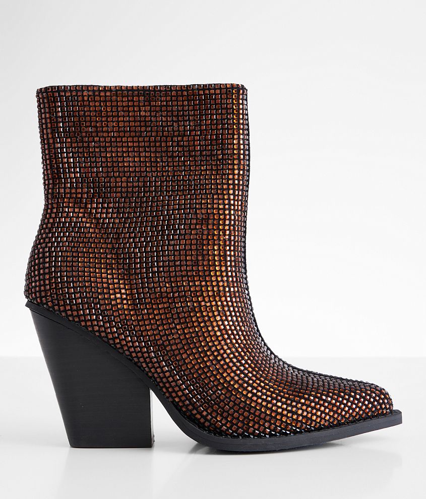 Beast Fashion Mikayla Glitz Ankle Boot front view