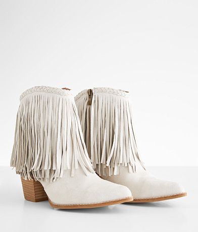 Beast Fashion Misty Fringe Western Ankle Boot MISC_DETAIL_1