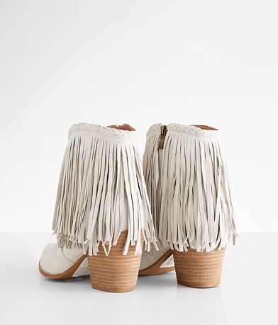 Beast Fashion Misty Fringe Western Ankle Boot MISC_DETAIL_2